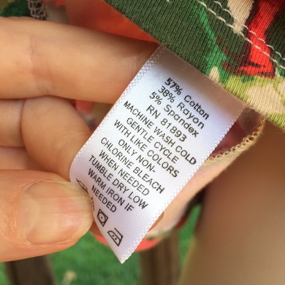 Liz Claiborne Floral Dress M - Picture 8 of 8